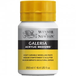 Galeria - Winsor&Newton Winsor&Newton Galeria Acrylic Mediums Heavy Carvable Modelling Paste 250 ml