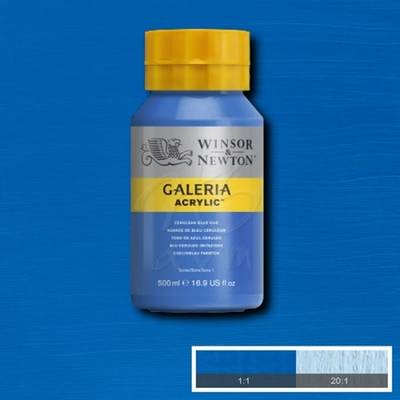 Winsor&Newton Galeria Akrilik Boya 500ml 138 Cerulean Blue Hue