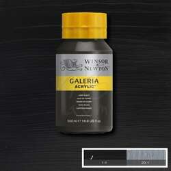 Galeria - Winsor&Newton Galeria Akrilik Boya 500ml 337 Lamp Black