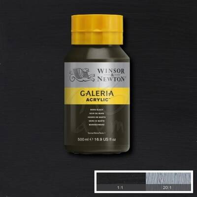 Winsor&Newton Galeria Akrilik Boya 500ml 386 Mars Black