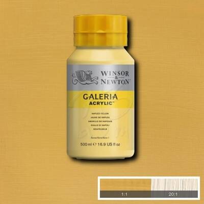 Winsor&Newton Galeria Akrilik Boya 500ml 422 Naples Yellow