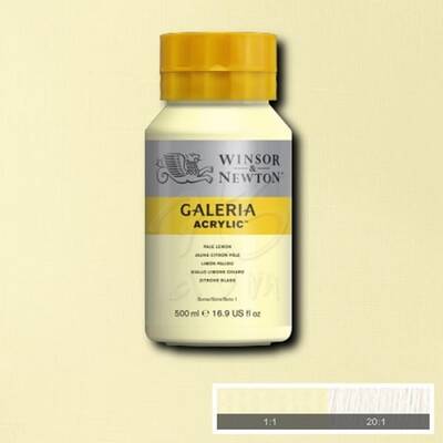 Winsor&Newton Galeria Akrilik Boya 500ml 434 Pale Lemon