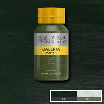 Winsor&Newton Galeria Akrilik Boya 500ml 447 Olive Green