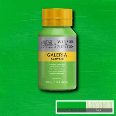 WN Galeria Akrilik Boya 500ml 483 Permanent Green Light