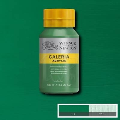 WN Galeria Akrilik Boya 500ml 484 Permanent Green Middle