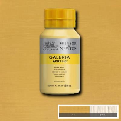 Winsor & Newton Galeria Akrilik Boya 500ml 422 Naples Yellow