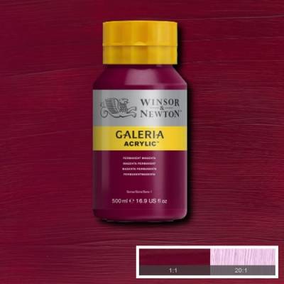 Winsor & Newton Galeria Akrilik Boya 500ml 488 Permanent Magenta