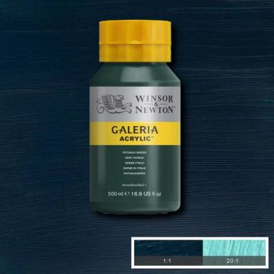 Winsor & Newton Galeria Akrilik Boya 500ml 522 Phthalo Green