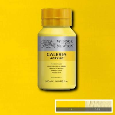 Winsor & Newton Galeria Akrilik Boya 500ml 537 Process Yellow