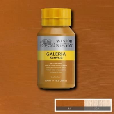 Winsor & Newton Galeria Akrilik Boya 500ml 553 Raw Sienna Opague