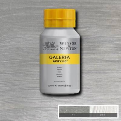 Winsor & Newton Galeria Akrilik Boya 500ml 617 Silver