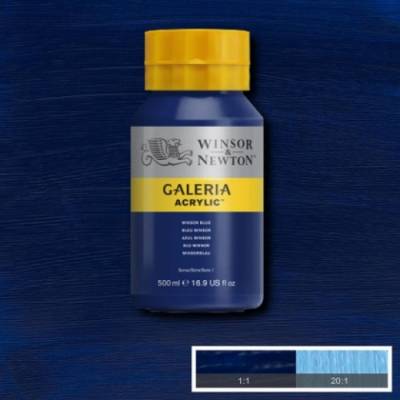 Winsor & Newton Galeria Akrilik Boya 500ml 706 Winsor Blue