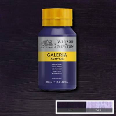 Winsor & Newton Galeria Akrilik Boya 500ml 728 Winsor Violet