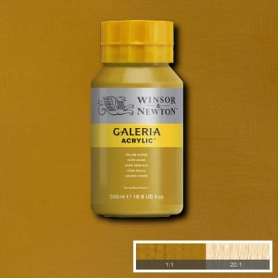 Winsor & Newton Galeria Akrilik Boya 500ml 744 Yellow Ochre