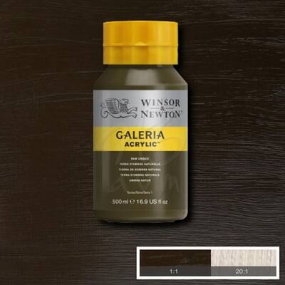 Winsor&Newton Galeria Akrilik Boya 500ml 554 Raw Umber