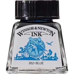 Winsor&Newton - Winsor & Newton Ink Çini Mürekkebi 14ml 032 Blue