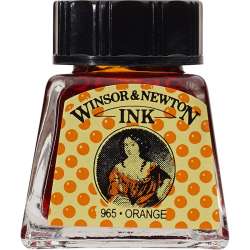 Winsor&Newton - Winsor & Newton Ink Çini Mürekkebi 14ml 449 Orange