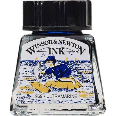Winsor & Newton Ink Çini Mürekkebi 14ml 660 Ultramarine