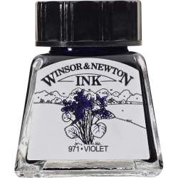 Winsor&Newton - Winsor & Newton Ink Çini Mürekkebi 14ml 688 Violet