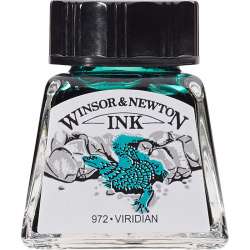 Winsor&Newton - Winsor & Newton Ink Çini Mürekkebi 14ml 692 Viridian