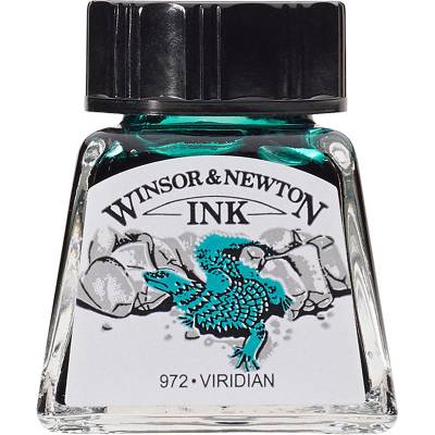 Winsor & Newton Ink Çini Mürekkebi 14ml 692 Viridian