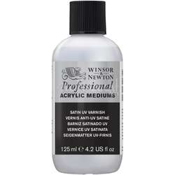 Winsor&Newton - Winsor&Newton Professional Acrylic Satin UV Varnish 125ml