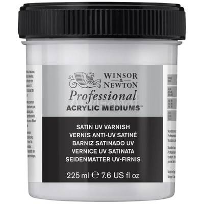 Winsor&Newton Professional Acrylic Satin UV Varnish 225ml