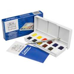 Winsor&Newton - Winsor&Newton Cotman Sketchers Sulu Boya 12 Renk 1/2 Tablet