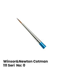Winsor&Newton - Winsor&Newton 111 Seri Cotman Sulu Boya Fırçası No 0