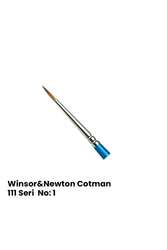 Winsor&Newton - Winsor&Newton 111 Seri Cotman Sulu Boya Fırçası No 1 (1)