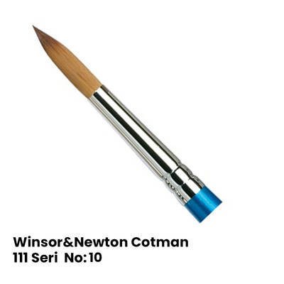 Winsor&Newton 111 Seri Cotman Sulu Boya Fırçası No 10