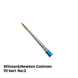 Winsor&Newton - Winsor&Newton 111 Seri Cotman Sulu Boya Fırçası No 2