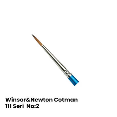 Winsor&Newton 111 Seri Cotman Sulu Boya Fırçası No 2