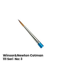 Winsor&Newton - Winsor&Newton 111 Seri Cotman Sulu Boya Fırçası No 3