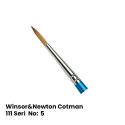 Winsor&Newton - Winsor&Newton 111 Seri Cotman Sulu Boya Fırçası No 5