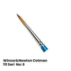 Winsor&Newton - Winsor&Newton 111 Seri Cotman Sulu Boya Fırçası No 6