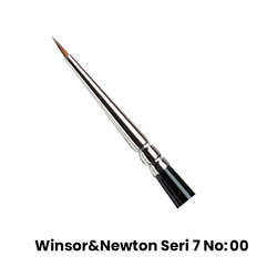Winsor&Newton - Winsor&Newton Kolinsky Yuvarlak Minyatür Samur Fırça Seri 7 No 2/0