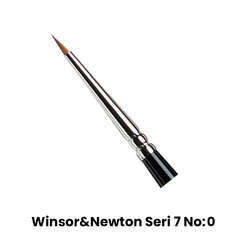 Winsor&Newton - Winsor&Newton Kolinsky Yuvarlak Minyatür Samur Fırça Seri 7 No 0