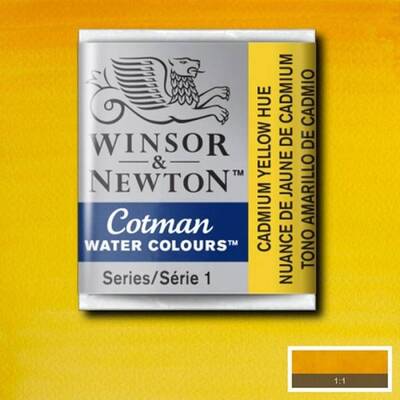 Winsor&Newton Cotman Tablet Sulu Boya No:119 Cadmium Yellow Pale