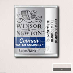 Winsor&Newton - Winsor&Newton Cotman Tablet Sulu Boya No:150 Chinese White