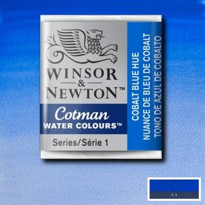 Winsor&Newton Cotman Tablet Sulu Boya No:179 Cobalt Blue Hue
