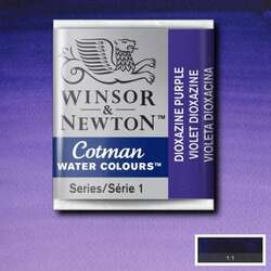 Winsor&Newton - Winsor&Newton Cotman Tablet Sulu Boya No:231 Dioxazine Violet