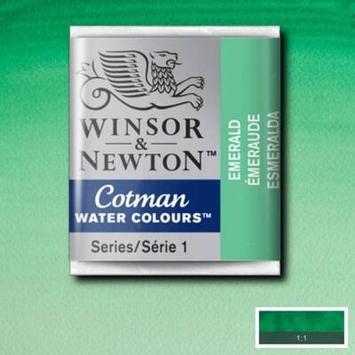 Winsor&Newton Cotman Tablet Sulu Boya No:235 Emerald