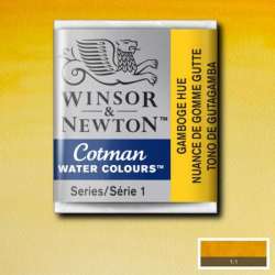 Winsor&Newton - Winsor&Newton Cotman Tablet Sulu Boya No:266 Gamboge Hue