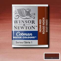 Winsor&Newton - Winsor&Newton Cotman Sulu Boya Tablet No:317 Indian Red