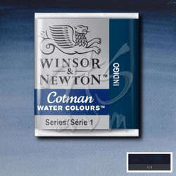 Winsor&Newton - Winsor&Newton Cotman Sulu Boya Tablet No:322 Indigo