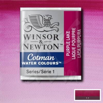 Winsor&Newton Cotman Tablet Sulu Boya No:544 Purple Lake