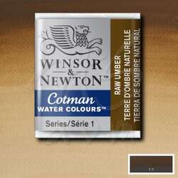 Winsor&Newton - Winsor&Newton Tablet Sulu Boya No:554 Raw Umber