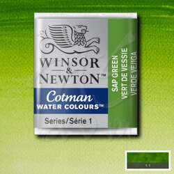Winsor&Newton - Winsor&Newton Tablet Sulu Boya No:599 Sap Green