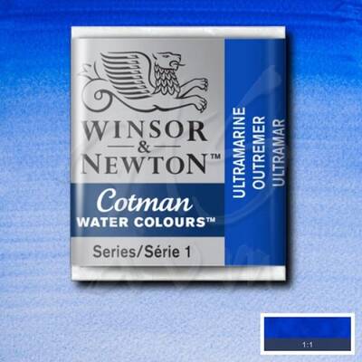 Winsor&Newton Tablet Sulu Boya No:660 Ultramarine